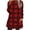 Red, variant on Ltctricy Women's Fluffy Oversized Sweatshirts Fuzzy Fleece Long Sleeve Crewneck Plaid Pullover Sweater Tops Plush Tunic Sweatshirts(Red,X-Large)