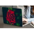thumbnail image 1 of KSK KAISHEK Hard Shell Case Cover Compatible with MacBook Air 13.6"( Retina Display Touch ID, 2022.0) + Black Keyboard Cover Model A2681, Type C Rose series 0609, 1 of 5