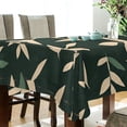 thumbnail image 5 of Yayeee Tablecloths 54" x 54" Rectangle Wrinkle Resistant Party Table Cover, Green Leaves, 5 of 8