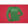 thumbnail image 5 of Old Glory Womens Dreaming of a White Christmas Long Sleeve T Shirt, 5 of 6