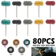 thumbnail image 3 of CNKOO 80 Pcs Roue Abrasive de Polissage Ensemble de Roues de Finition pour Outil Rotatif Dremel, 3 of 9