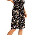 thumbnail image 2 of Vestido casual Simier Fariry Summer Manga Corta Ocultar Vientre, 2 of 5