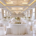 thumbnail image 4 of Nappes Rondes en Spandex pour Table de 60 Pouces, Nappes Rondes Extensibles Sans Plis, Housses de Table Lavables pour Mariages Anniversaires Banquets, 4 of 10