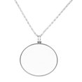 thumbnail image 4 of Monóculo Lupa Cadena Yinane 6X Plata Oro, 4 of 7