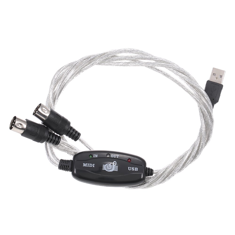 USB MIDI Cable 5PIN MID Cable Driverfree Support Windows XP and