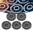 thumbnail image 4 of Fdit Steel Spur Gear,5pcs Servo Spur Gear Steel Durable Practical Industrial Parts 24 Internal Tooth Spline Module 0.8,Industrial Parts, 4 of 8