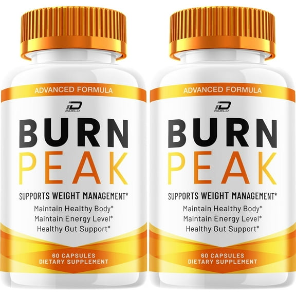 Burn Peak Keto Capsules – BurnPeak Pills Advanced Formula, Maximum Strength, 2 Pack, 120 Capsules