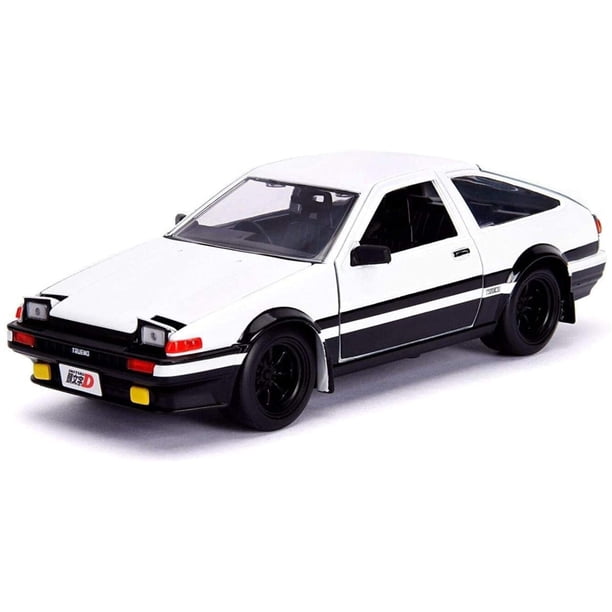 Initial D Toyota Trueno Ae86 With Takumi Die Cast Vehicle From The 1998 Tv Series Initial D First Stage Comes This 1 24 Scale Diecast Car Model Of Toyota Trueno By Visit The