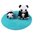 thumbnail image 2 of Blue  Pad Plush Soft Mat Rug Play Tent Playhouse (100CM), 2 of 6