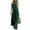 25# Dark Green, variant on Linen Halter Jumpsuits For Women Sleeveless Loose Wide Leg Overalls With Pockets Beach Casual Work Summer Rompers Black S