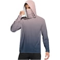 thumbnail image 2 of Hvyesh Men Sun Shirts UPF 50+ Rash Guard Long Sleeve Sun Protection Hoodie SPF UV Fishing Lightweight Athletic Running T-Shirt, 2 of 8