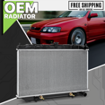 thumbnail image 2 of Magshion 2413 Aluminum Core Radiator OE Replacement For 1999 2000 2001 2002 Infiniti G20 2.0L I4, Automatic Transmission Models, 2 of 10
