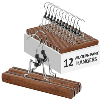 Wood Top Hanger 17 Walnut Finish - Walmart.com
