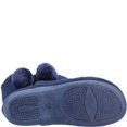 thumbnail image 4 of Fleet & Foster Womens Apple Pom Pom Slippers, 4 of 4