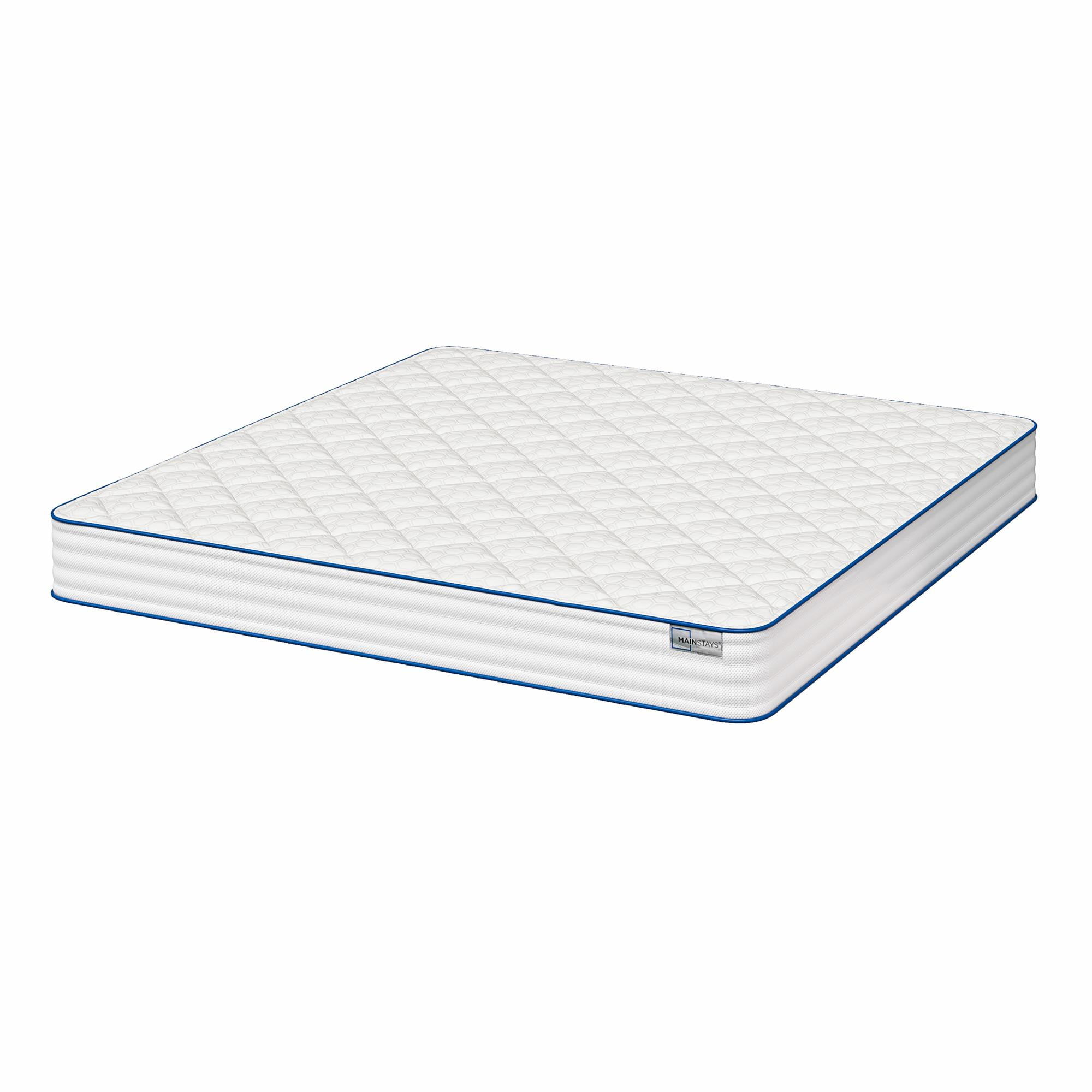 Mainstays 8" Pocket Spring Hybrid Bed Mattress in a Box, Medium Firm King