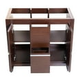 thumbnail image 4 of Fresca Allier 36" Wenge Brown Modern Bathroom Cabinet, 4 of 4