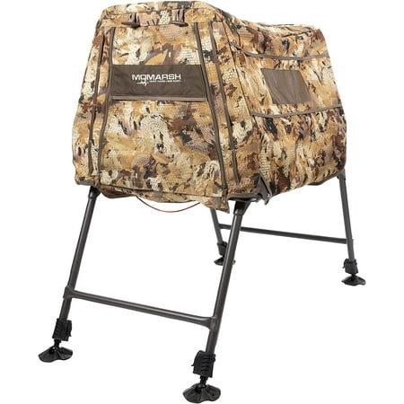 Momarsh Invisi Lab Dog Blind Waterfowl Hunting & Gun Dogs -Optifade Marsh