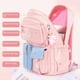 thumbnail image 2 of Mochila escolar para estudiantes de primaria, protección de la columna vertebral con reducción de carga ligera para mujeres, bolso de hombro con dibujos animados para niños de grado 1-3-6, 2 of 5