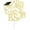 Yellow, variant on THLKIF Black I'm Done with This B.S. Graduation Cake Topper Red Mortarboard Glitter Cake Decor for Graduation Party Decoration,Class of 2026 College University Graduation Party Decorations