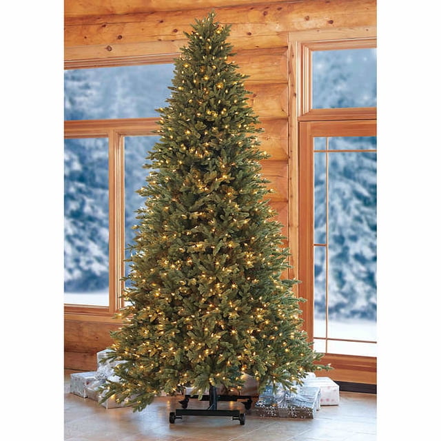 2.13 m (7 ft.) – 2.74 m (9 ft.) Adjustable Pre-Lit Grow and Stow Aspen Surebright Tree with 850 Colour Changing LED Lights