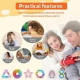 thumbnail image 2 of 60 Pcs Calm Strips,Anxiety Sensory Stickers,Breath Strips, 2 of 5