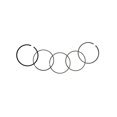 thumbnail image 1 of ANILLOS 0.00 ESTANDAR SET VENTO CROSSMAX 250 (20-21), 1 of 2