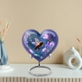 thumbnail image 4 of MUKTIVE Bee Cremation Urn for Ashes for Adult male, Large Heart Decorative Urns, Handmade blue Urn for Human Ashes Adult Male & Female for Funeral (1 Large, 4 Keepsake), 4 of 7