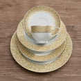 thumbnail image 2 of Mikasa Dinnerware 42 Piece Set Parchment Gold, Service for 8 people + 2 serving pieces Fine Porcelain, 2 of 5