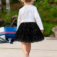 thumbnail image 4 of Femmes Stars Sequin Tutu LED Néons Coloré Danse Partie Courte Robe Tutu Jupes, Violet, 4 of 10