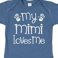 thumbnail image 4 of Inktastic My Mimi Loves Me Grandkids Boys or Girls Baby Bodysuit, 4 of 5