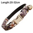thumbnail image 2 of Collar para perros con arnés con hebilla - flores rosas con filamentos, 2 of 5