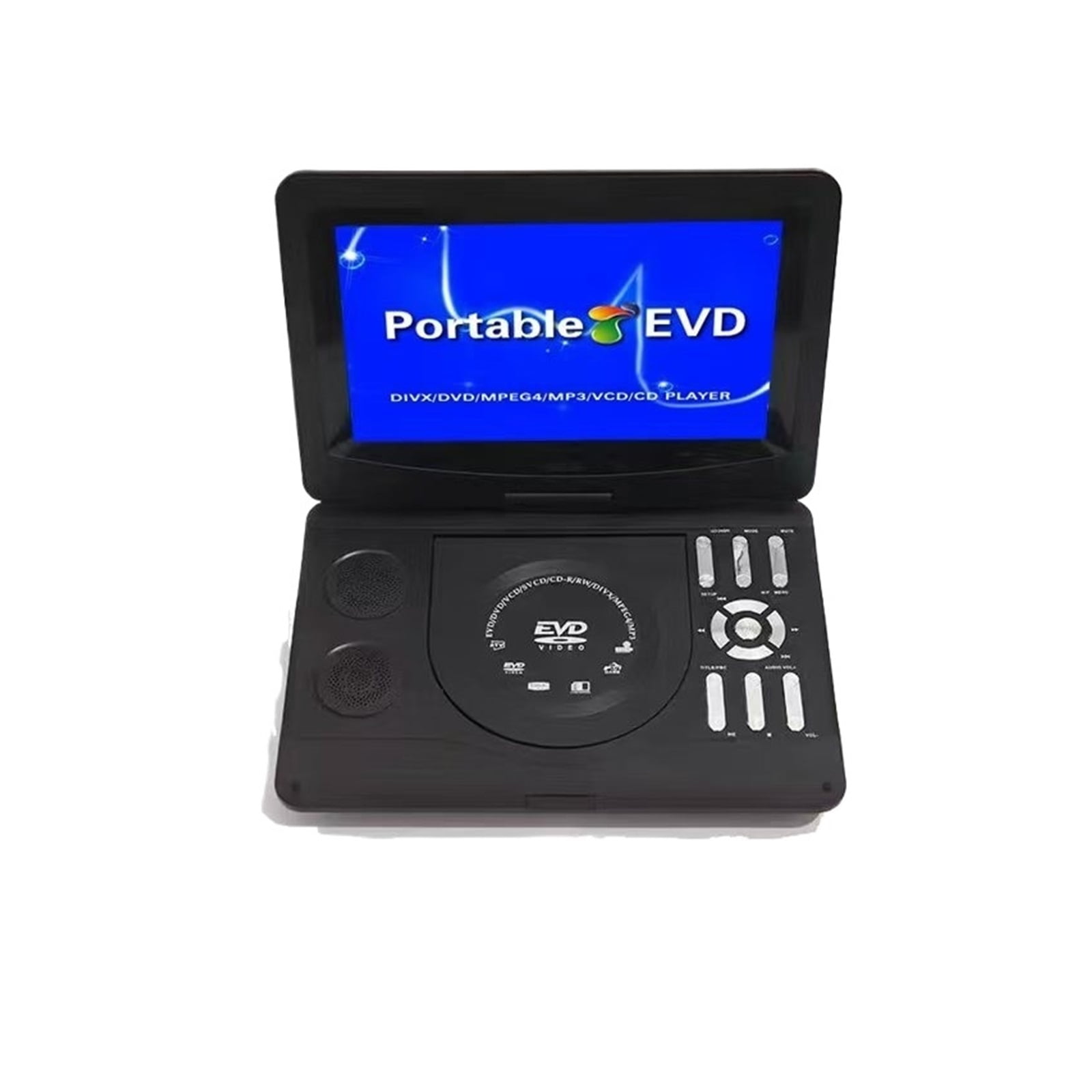 Ultra Slim 10.1 Inch HD Mobile DVD EVD Player Portable Disc Device With TV Receiving Function