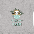 thumbnail image 4 of Inktastic Teacup Raccoon I Love My Gram Girls Toddler Dress, 4 of 5