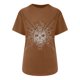 thumbnail image 1 of Mujeres Fahion Cuello redondo Mangas caídas Hombro Camiseta Estampado de calavera Blusa Túnica Tops Fridja  zx1974, 1 of 7