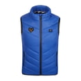 thumbnail image 2 of Odeerbi Kids Boys Girls Lightweight Heated Vest Winter Thermal Sleeveless Heated Jackets Kids Plus Size USB Intelligent Constant Temperature 2 Areas Heated Coat Kids Clothes Blue without Power Bank, 2 of 5