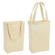 thumbnail image 5 of Juego de 24 bolsas de lona de algodón en blanco para mujer, para manualidades, bricolaje, reutilizables, para comestibles y suministros, bolsas de regalo de tela, 33 x 29 cm, 5 of 8