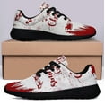 thumbnail image 3 of Merry ChriStas Santa Claus Shoes Sneakers for Women Men Black Size 5, 3 of 7