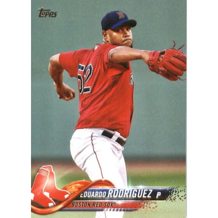 - 2018 Topps #43 Eduardo Rodriguez Boston Red Sox Baseball Card