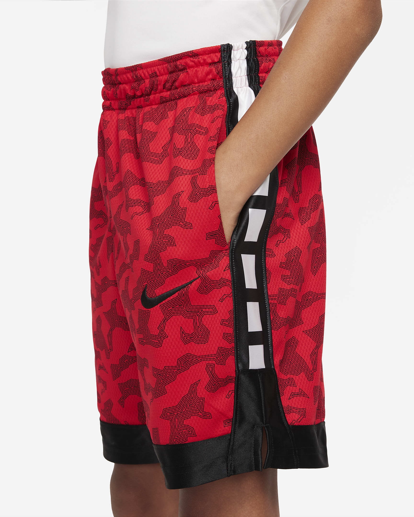 Nike Boys Elite Printed Basketball Shorts - Walmart.com