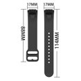 thumbnail image 1 of Correa de correa de muñeca de correa de reloj ajustable deportiva de TPU para Samsung Galaxy Fit SM-R370, 1 of 7