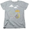 Adventure Time  Lady In The Rain Girls Jr Athletic Heather