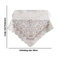 thumbnail image 2 of Cotton Handmade Crochet Lace Table Runner Doilies Table Dresser Mat, 2 of 5