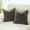 Dark Grey, variant on Sunday Praise Set of 2 Soft Chenille Decorative Throw Pillow Covers 18x18 Inch for Couch Sofa Bed,Dark Grey