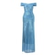 thumbnail image 4 of Vestido de fiesta sin hombros con lentejuelas para mujer: manga corta, color liso, largo maxi, perfecto para bodas o fiestas nocturnas (primavera/otoño/invierno)., 4 of 8