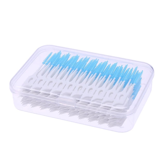 Ygjytge 160 Uds Herramienta De Cuidado Bucal Hilo Dental Cepillos Interdentales Palillo De Dientes (Azul) Ygjytge Para estrenar