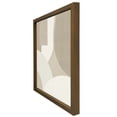 thumbnail image 2 of Creative Products Neutral Cream Abstract 18 x 24 Brown Framed Print, 2 of 5