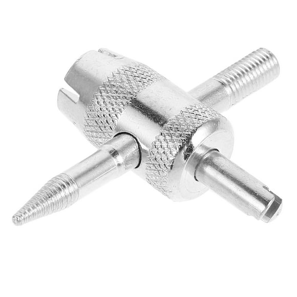 KAKOWELY valve stem removal tool Multifunctional 4-In-1 Valve Stem Removal Tool For Cars Motorcycles Bicycles Valve Core Remover Valve Core Remover Wrench