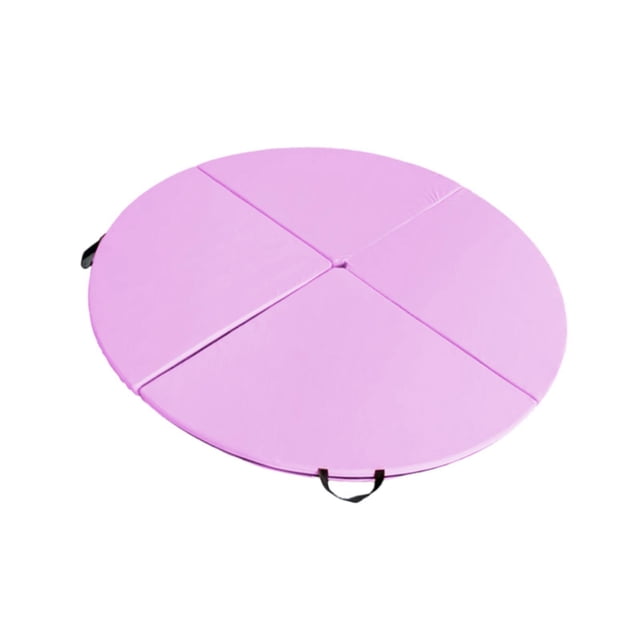 Estera de plegable Mujeres de danza plegable para entrenamiento de entrenamiento de fuerza Rosa