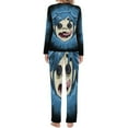 thumbnail image 2 of Gorillaz Singer Womens Pajama Set Loungewear Cozy Soft House Wear Sets Long Sleeve Round Neck T Shirt Top Bottom Pants Sleepwear, 2 of 9