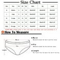 thumbnail image 2 of Admvng Womens Underwear Plus Size Solid Color Lace Underwear, Size M-3XL, 2 of 3